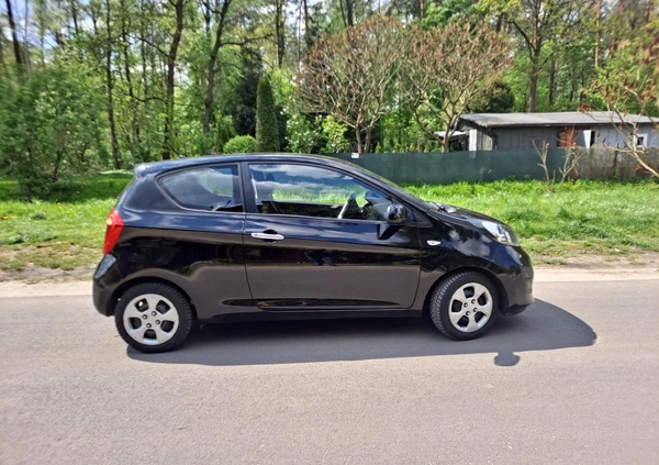 Kia Picanto cena 16500 przebieg: 117000, rok produkcji 2011 z Rydzyna małe 172